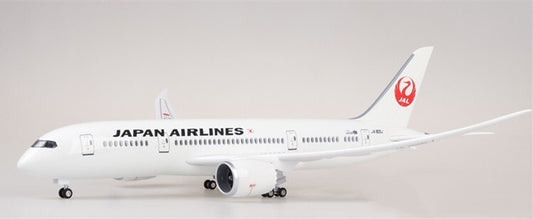 1:130 43CM JAPAN AIRLINES BOEING 787 Passenger Airplane Landing Gear Resin Model