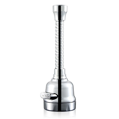 ABS+Stainless 24mm Thread Tap Anti-Splash Nozzle Extender Spray Head Swivel Tool