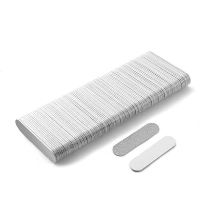 Nail Files 100Pcs Wood Double-Sided Professional Strong Sandpaper Polishing Tool