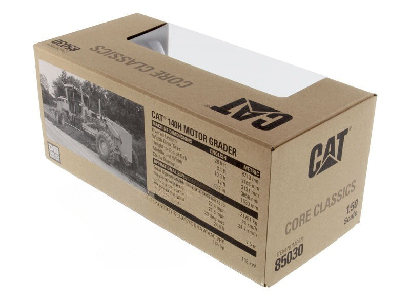 1:50 DM CAT140H Motor Grader Construct Vehicles Equipment Machine Diecast Model