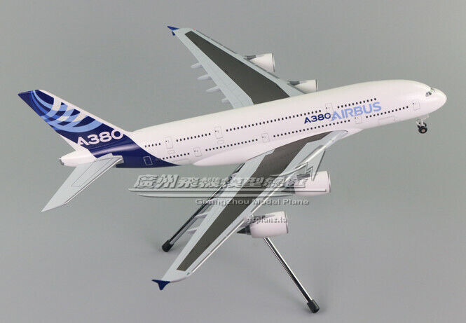 1:200 36CM AIRBUS A380 Passenger Airplane ABS Plastic Aircraft Plane Model