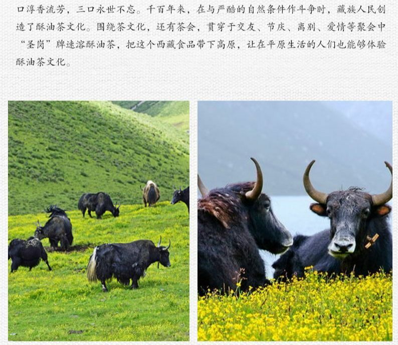 Instant Tibetan Original Flavour Salt Yak Butter Tea Tibetan Tea 320g