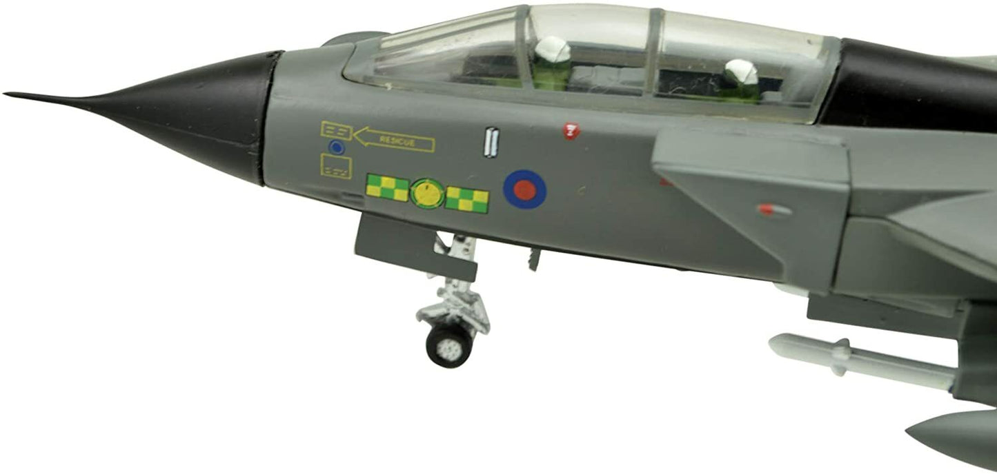 1:100 Panavia Tornado Fighter Attack Metal Military Airplane Model,RAF