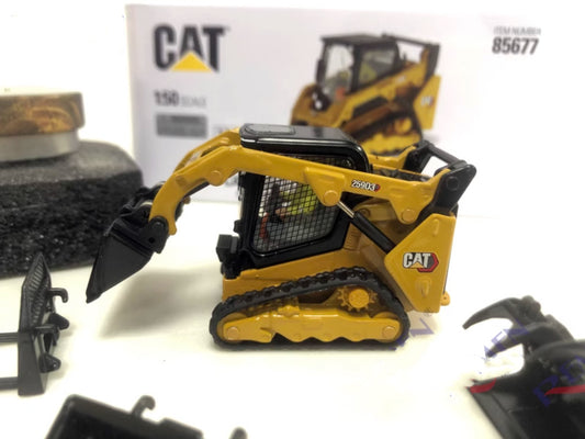 1:50 DM 259D3 Skid Steer Loader Construction Machine Equipment Diecast Model