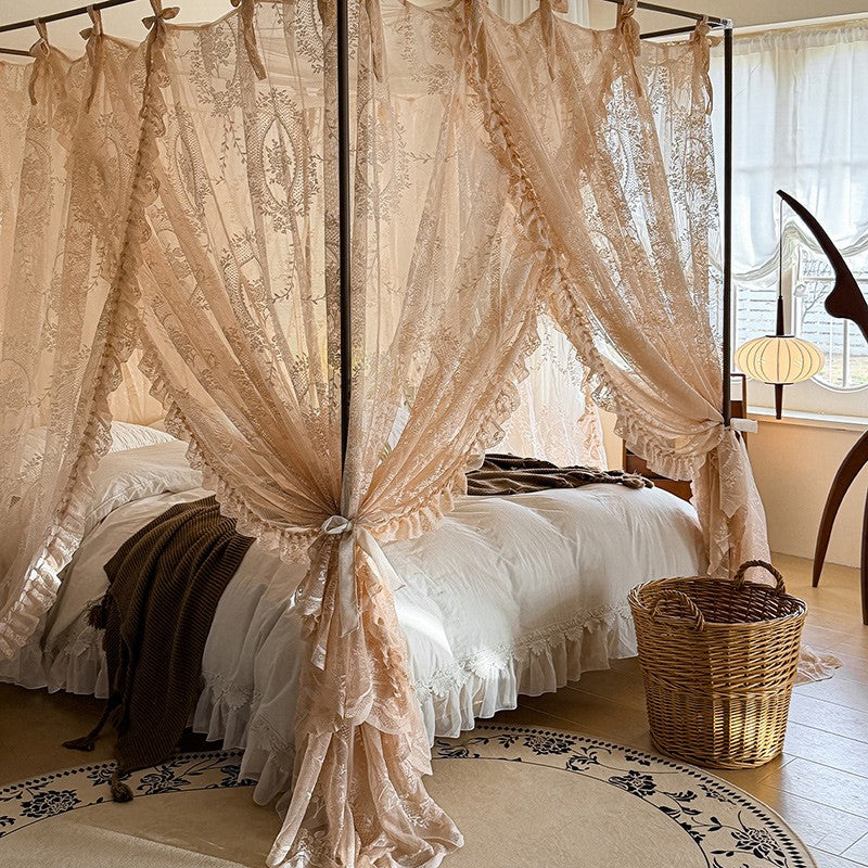 Mosquito Net Bed Curtain Romantic Lace Mosquito Net Bed Netting With Net Frames