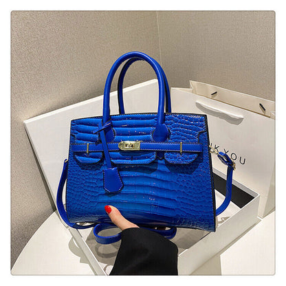 High Quality Lock Handbag Women's Tote Bags,Purse,Fashion Satchel/Top Handle Bag