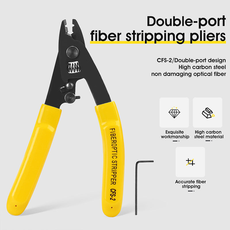 Fiber Optic Tool Aramid Scissors CFS-2 Double Hole Pliers Fiber Optic Stripper