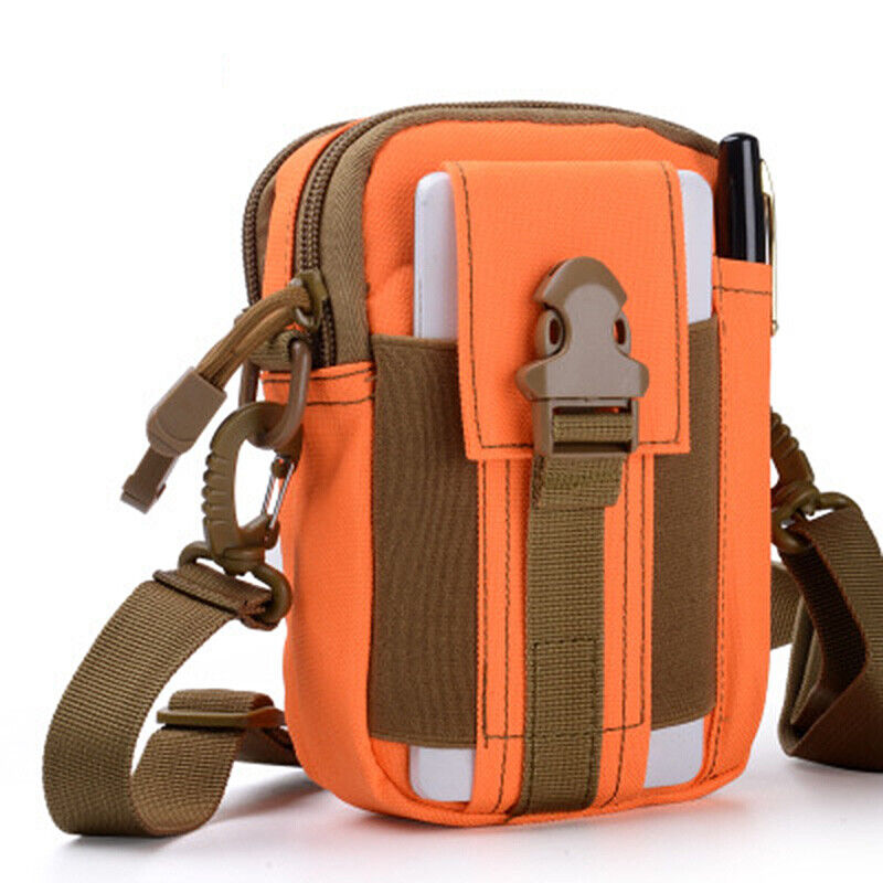 Multi Functional Tactical Molle Waist Bag Waist Fanny Pack with Crossbody Strap