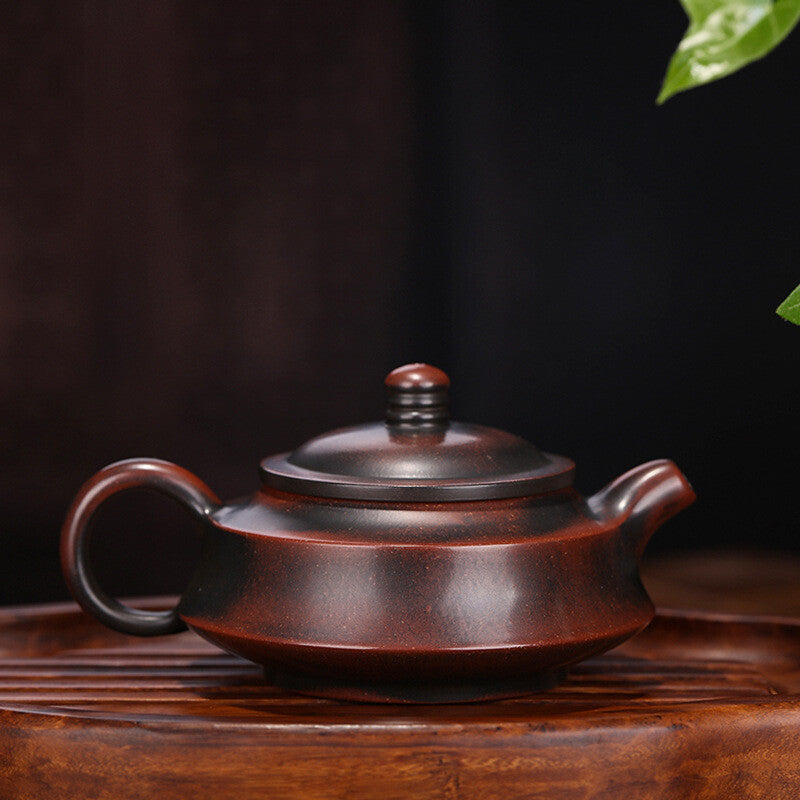 China Yixing Zisha Potte Nixing Guipottery Clay Handmade 150cc Mesh Teapot 舍得