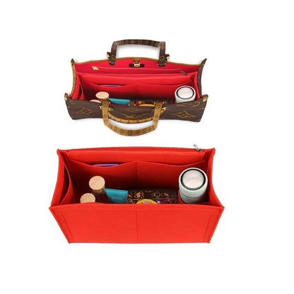 Makeup Storage Organizer Cosmetic Bag Multi-pocket Handbag Cosmetic Toiletry Bag
