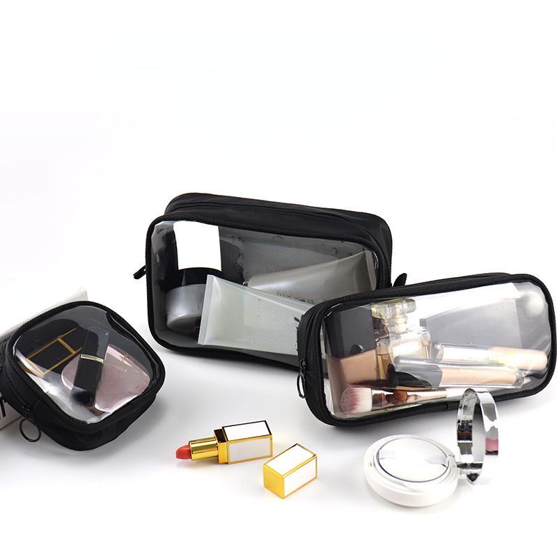 Waterproof Travel Cosmetic Bag Toiletry Transparent Makeup Storage Bag Organizer