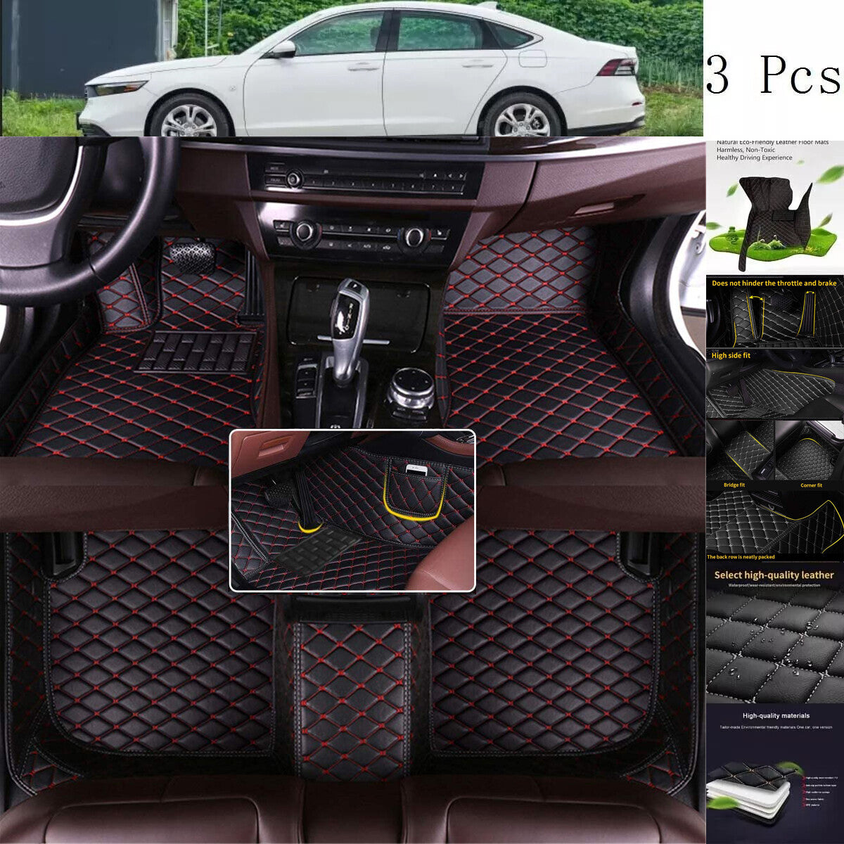 Custom Fit For Chevrolet All Models Luxury Waterproof Car Floor Mats Car Carpets