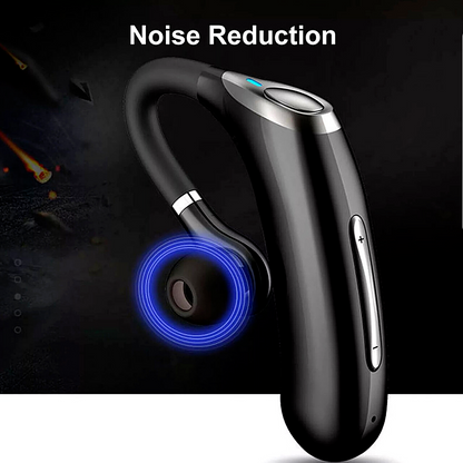 Wireless Bluetooth 5.0 Earpiece Headset Driving Trucker Earbuds Noise Cancelling