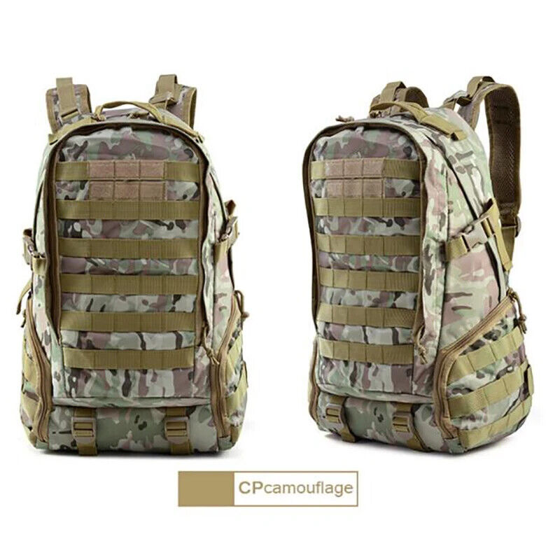 Army Tactical Backpack Pack Molle Bag Men's Outdoor Camping Hunting Rucksack