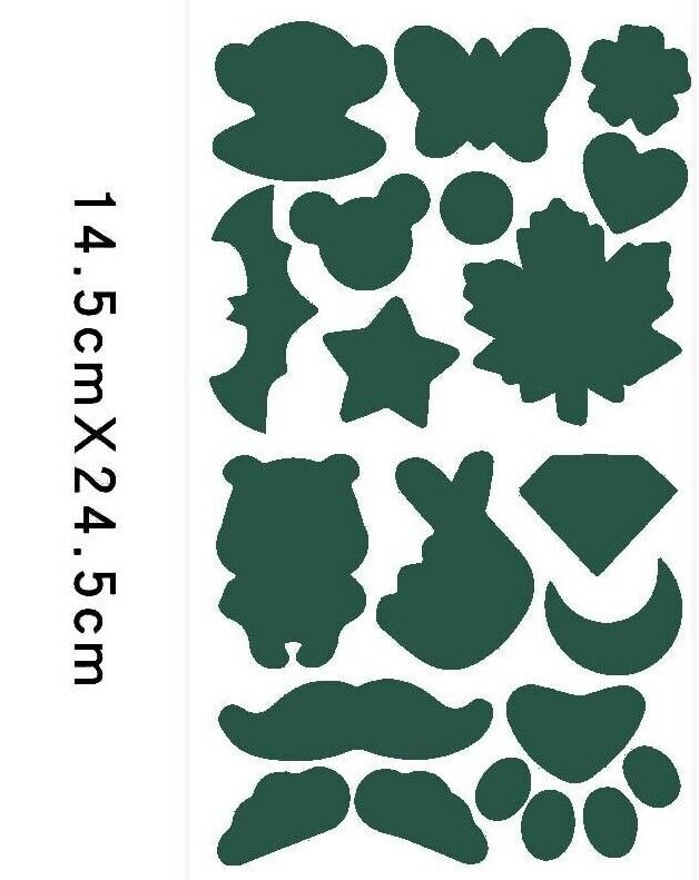 Self Adhesive Patches Various Pattern Repair Washable Stick On Clothing Sticker
