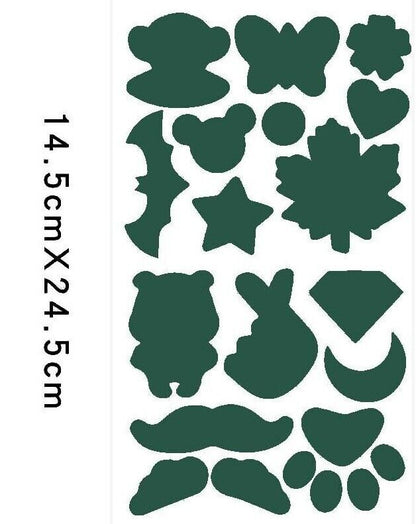 Self Adhesive Patches Various Pattern Repair Washable Stick On Clothing Sticker