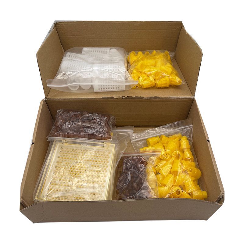 Beekeeping Kit Queen Bee Rearing System Larva Move Cage Beekeeper Supplies