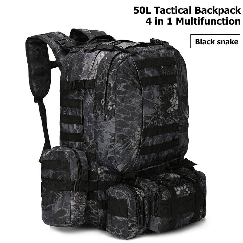 Tactical Backpack Men's Military Backpack Sport Bag Hiking Army Camping Bags