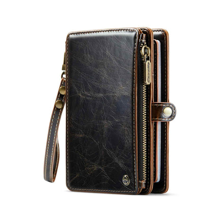 Passport Holder for Travel, Passport Case Wallet With Strap Wristlet and Zipper