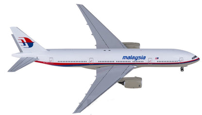 1:400 Bob Models Malaysia Airlines B777-200ER Passenger Airplane Diecast Model