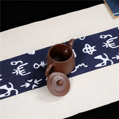 Chinese Yixing Zisha Clay Pottery Teapot Purple Handmade Teakettle