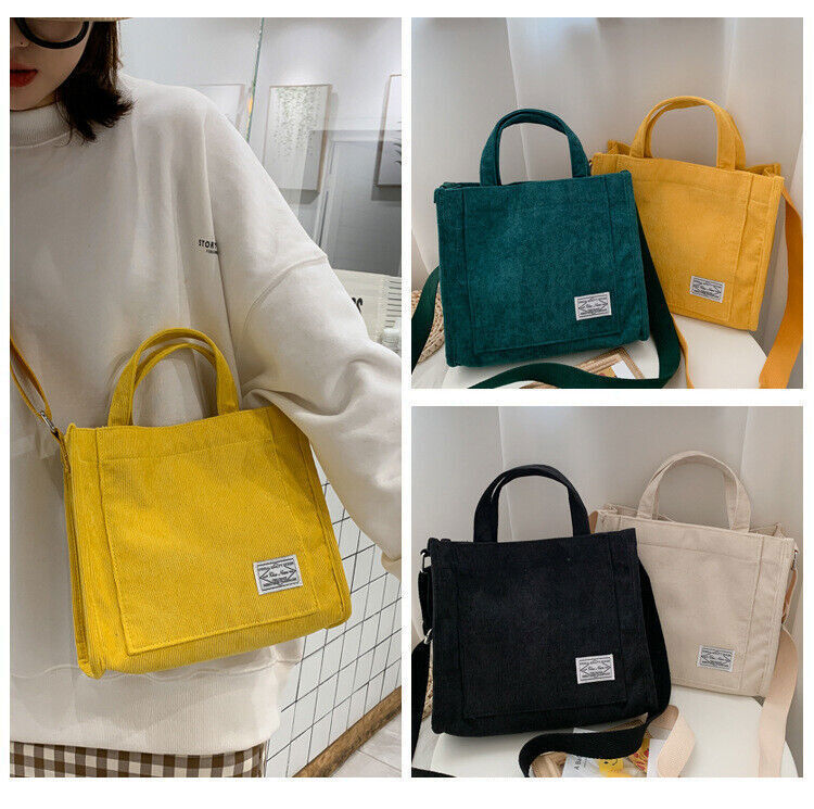 Luxury Casual Women Tote Shoulder Bag Canvas Crossbody Bags Handbags Messenger