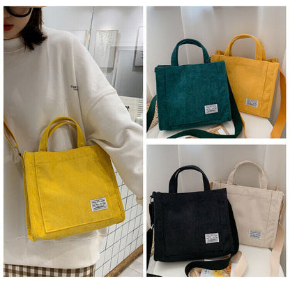 Luxury Casual Women Tote Shoulder Bag Canvas Crossbody Bags Handbags Messenger
