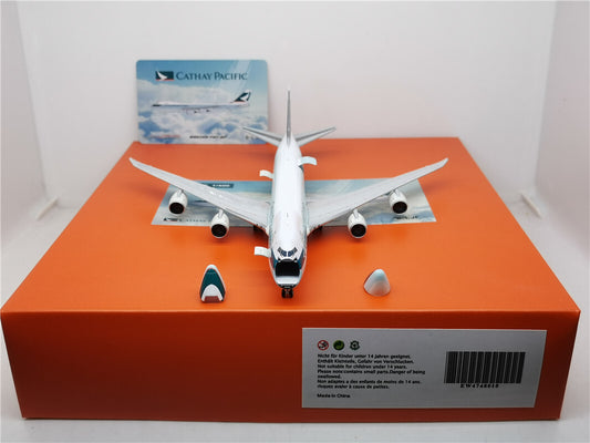 1:400 JC Wings CATHAY PACIFIC B747-8F Passenger Airplane Diecast Aircraft Model