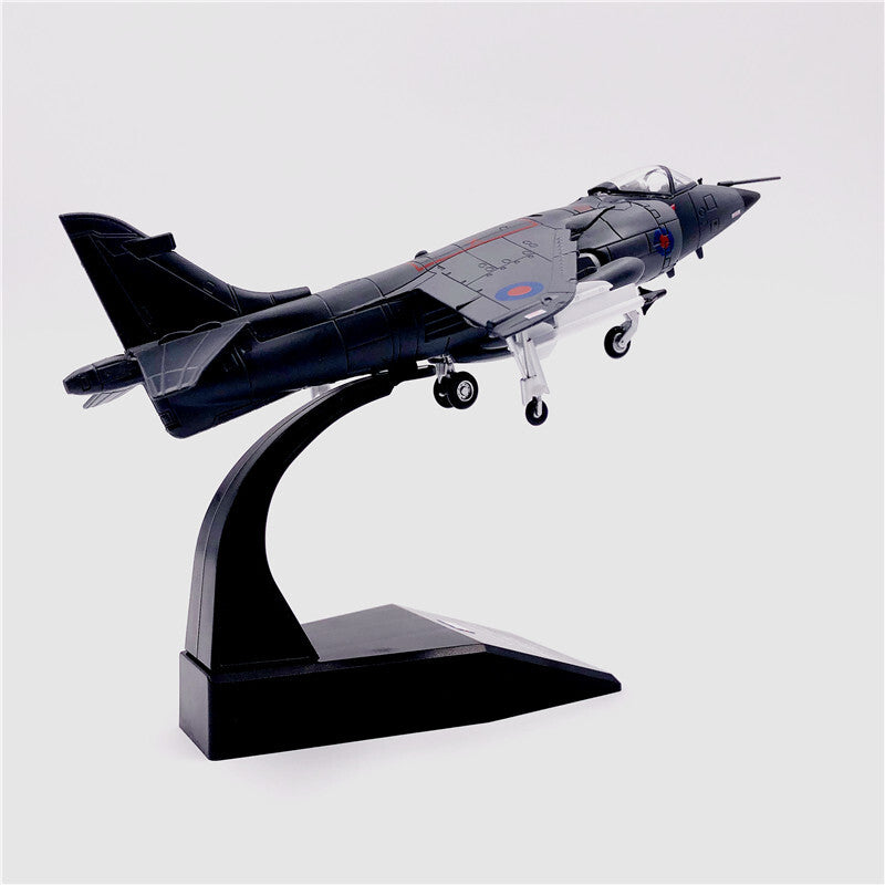 AMER British 1982 BAE Sea Harrier mar FRS MKI Navy Blue 1/72 diecast model plane