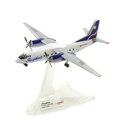 Herpa yakutaviatrans Antonov AN-24RV Aircraft 1/200 diecast plane model aircraft