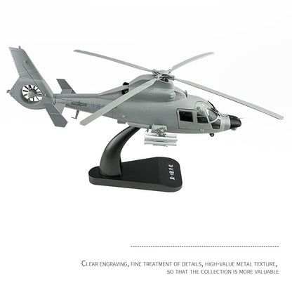 1:32 36CM Z-9 Armed Helicopter Plane Airplane Diecast Military Aircraft Model