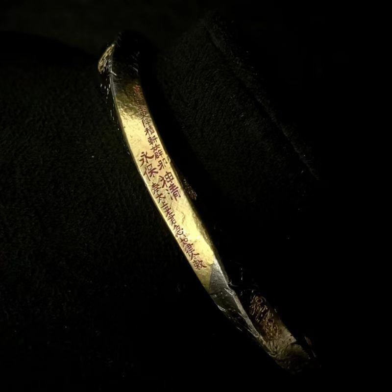 Taoist Mountain Ghost Möbius Bangle Chinese Style Protective Bracelet