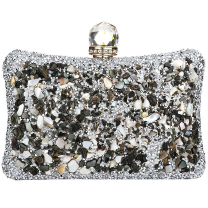 Diamonds Beads Bag 2022 Evening Clutch Purse Women Fashion Chain Shoulder Bags