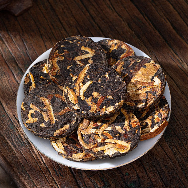 500g Authentic Chenpi Liubao Tea Dark Tea Chen Xiang Tea Cake