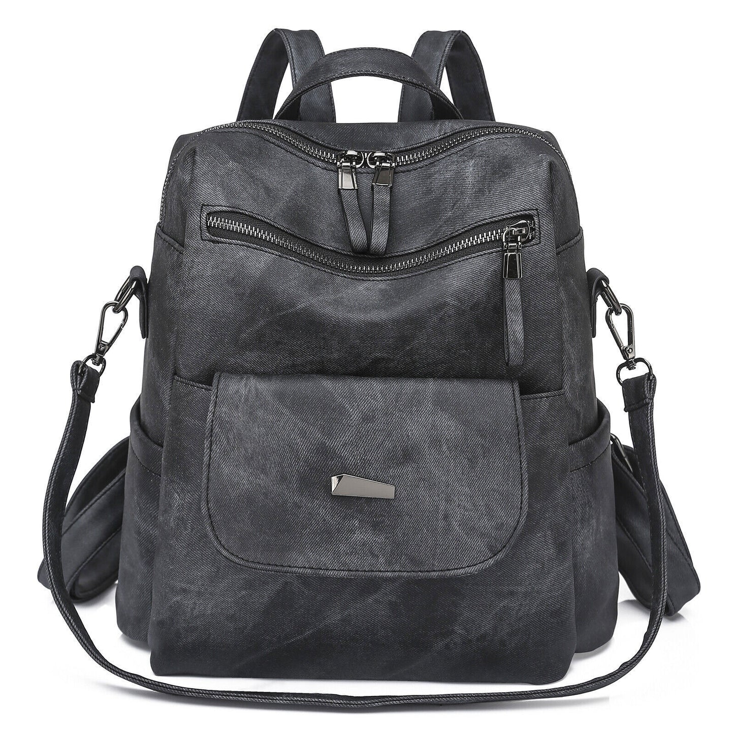 Fashion Leather Backpack Purse Convertible Travel Shoulder Satchel PU Handbags
