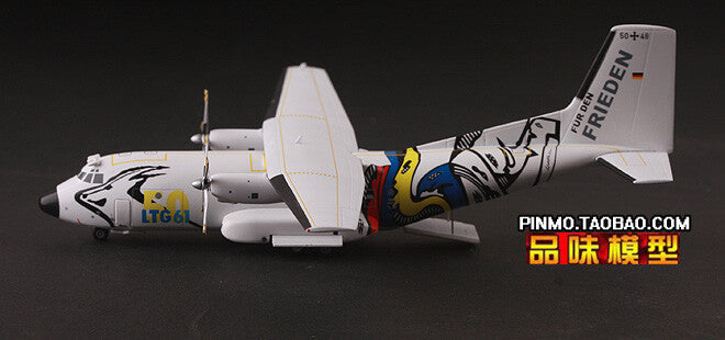 1/200 FAF C-160 transport aircraft alloy model golden anniversary