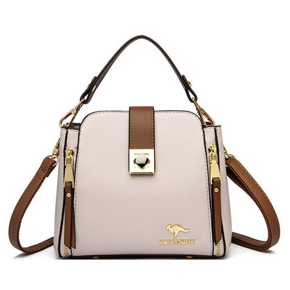 Synthetic Leather Handbag Purse Bag Shoulder Crossbody Messenger Small 20*18*9CM