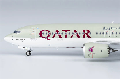 NG Models Qatar for Boeing B737 MAX8 A7-BSC 1/400 Aircraft Pre-built Model