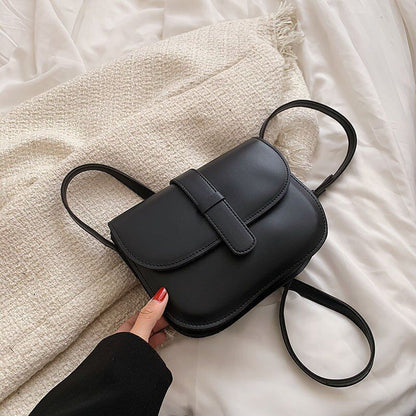 Women Saddle Bag Green Synthetic Leather Crossbody Shoulder Bag Handbags Purses