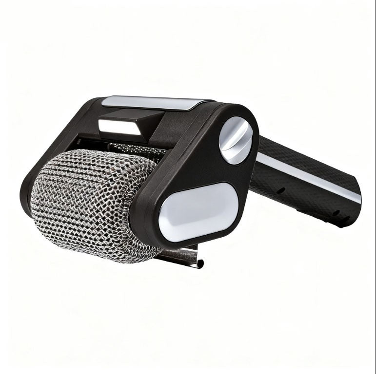 2-in-1 Wireless Electric Barbecue Brush with 360° Rotating Head and LED