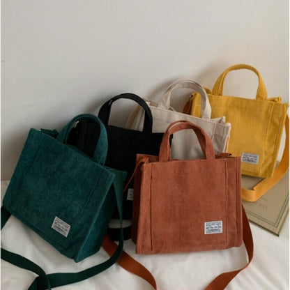 Luxury Casual Women Tote Shoulder Bag Canvas Crossbody Bags Handbags Messenger