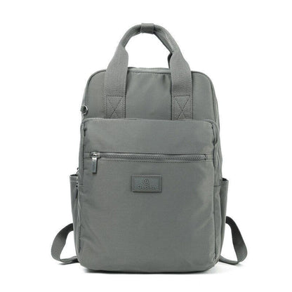 Waterproof Laptop Bag Student Nylon Oxford Cloth Small Backpack 28*15*40CM Black