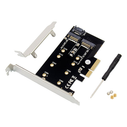 PCIE X4 M.2 B&M KEY NGFF Solid State Drive Adapter Conversion Card Drive Free