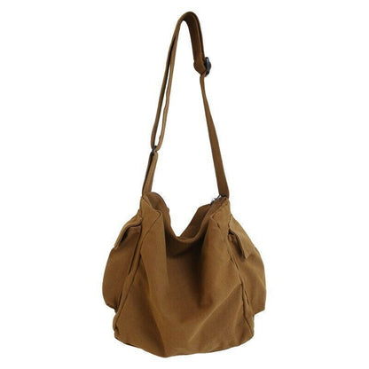 Portable Packages Black Nylon Shoulder Bags South Korean Style Travle Bags