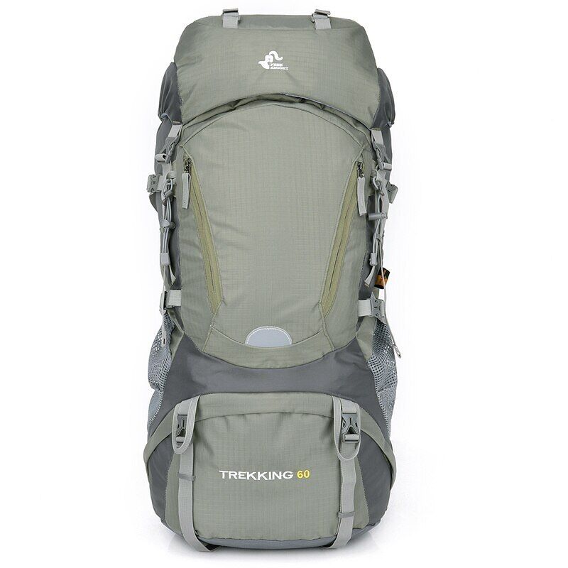 60L Frame Hiking Backpack Camping Trekking Bag Travel Backpack