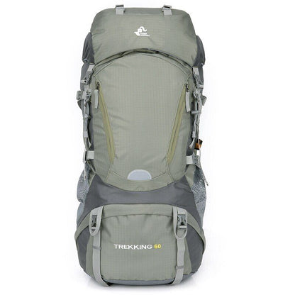 60L Frame Hiking Backpack Camping Trekking Bag Travel Backpack