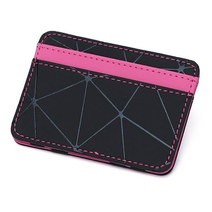 Small Magic Wallet Credit Card Holder Cash Clip Slim ID Purse 7 Colors 7*10*1 CM