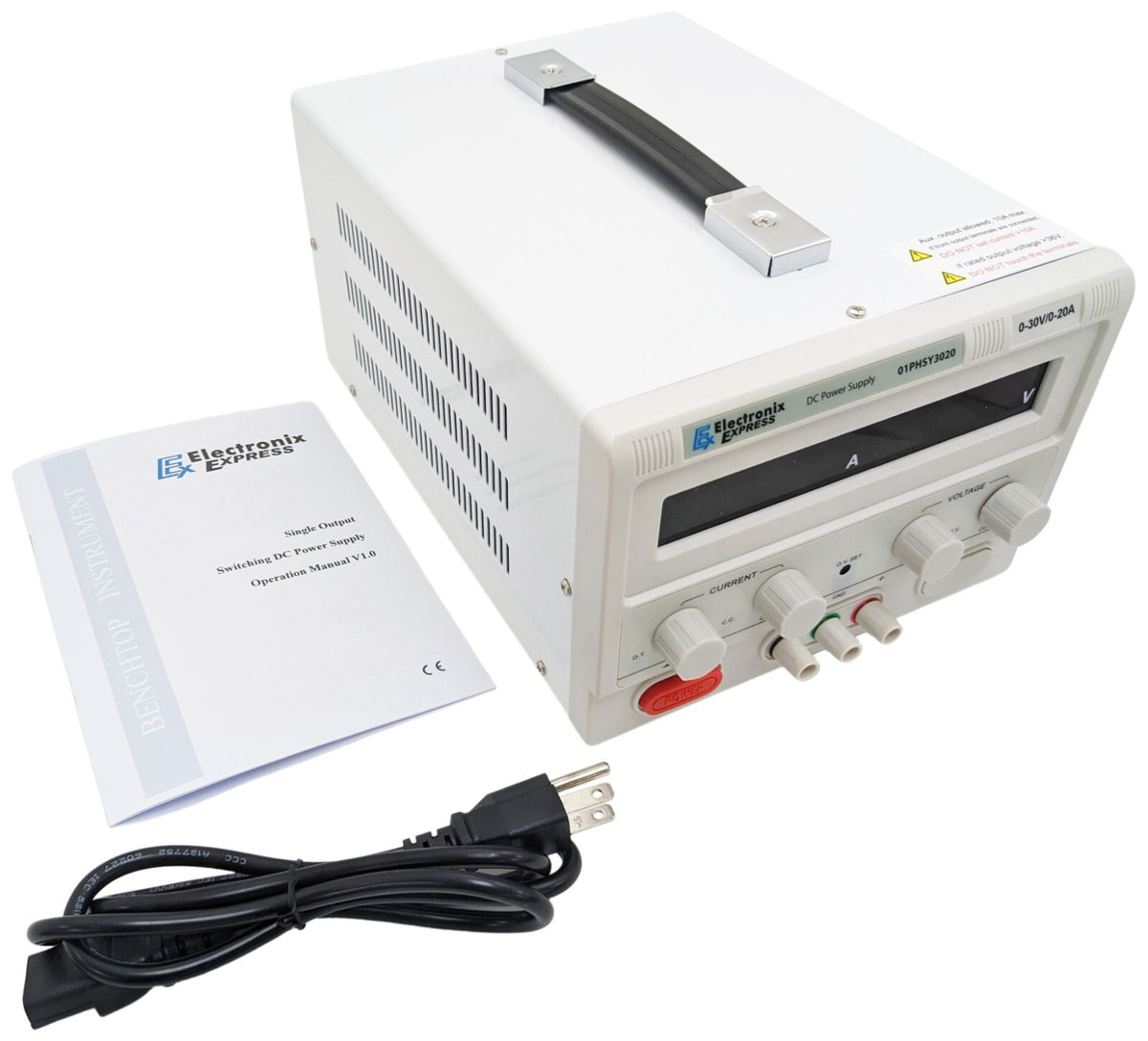 Single Output Switching DC Power Supply 0-30V 0-20A