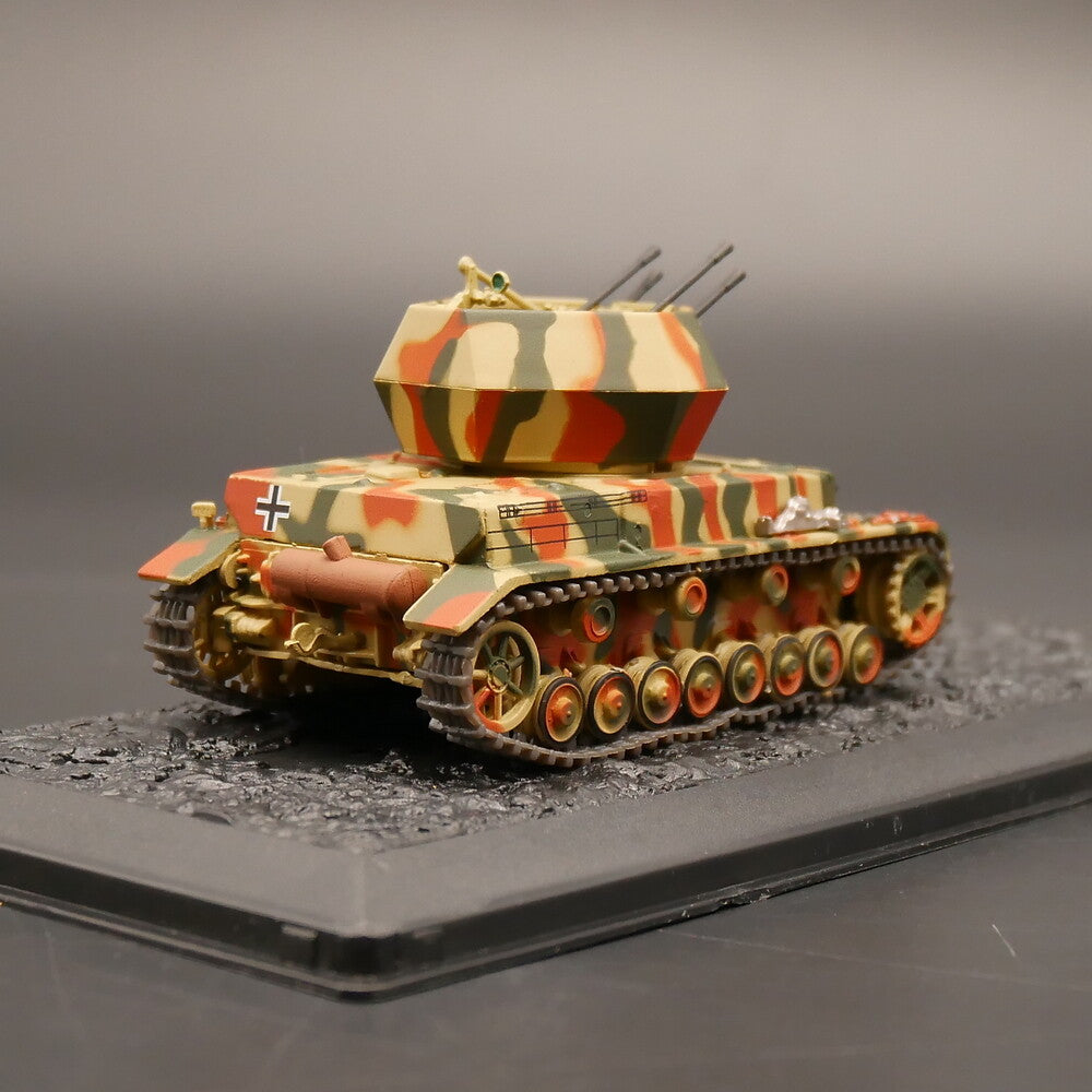 1/72 Flakpanzer IV World War II German Cyclone IV Air Defense Tank Model