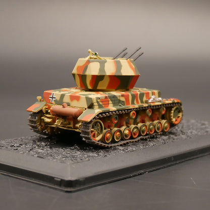 1/72 Flakpanzer IV World War II German Cyclone IV Air Defense Tank Model